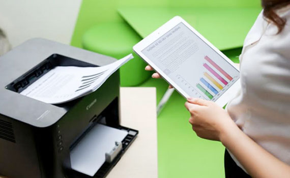 Máy in laser Canon I-Sensys LBP151DW kết nối Wi-Fi thuận tiện