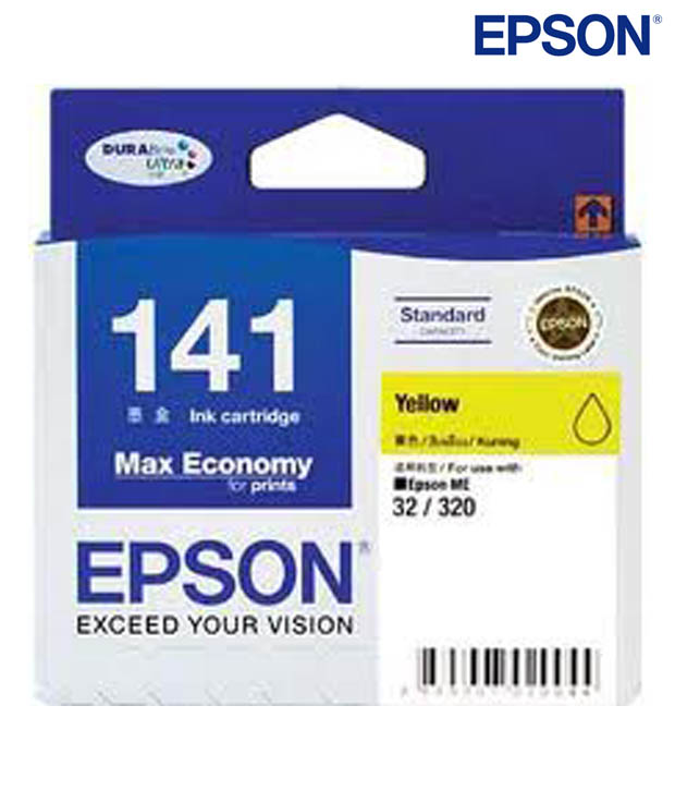 Mực in epson C13T141490 (T141) màu vàng